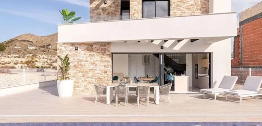 Spain Alicante brand new luxury villa with pool in Finestrat 0000078