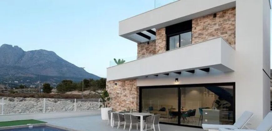 Spain Alicante brand new luxury villa with pool in Finestrat 0000078