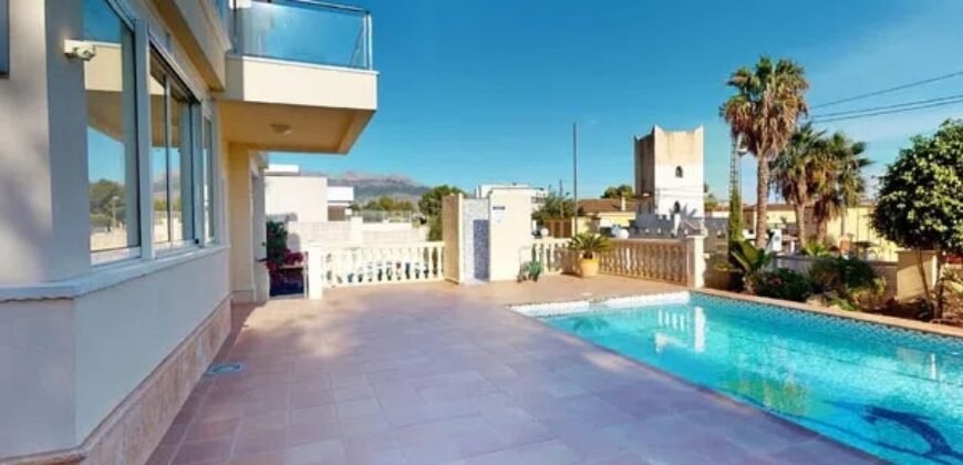 Spain Alicante fully furnished magnificent villa with sea view 000159