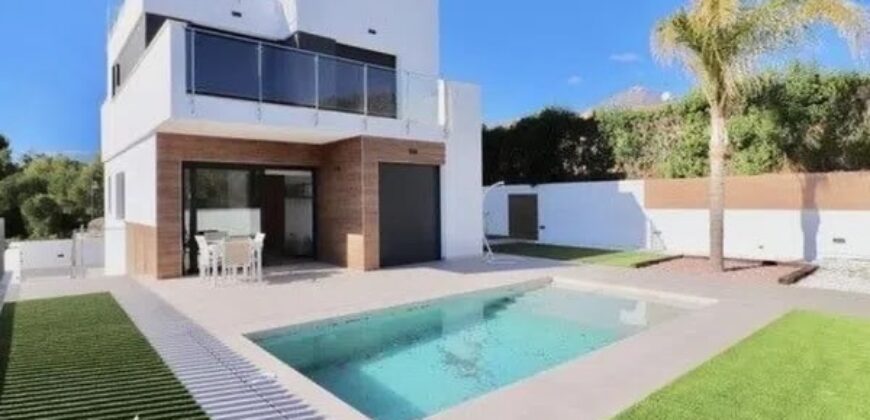 Spain Alicante brand new villa with pool in Coloma sea view RML-02008