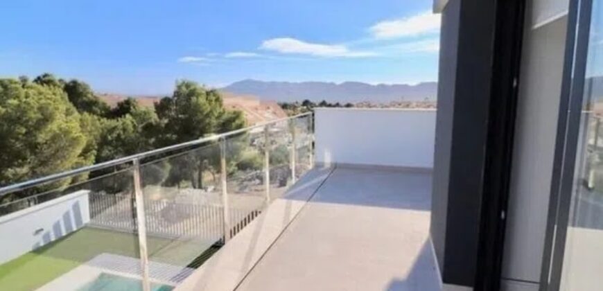 Spain Alicante brand new villa with pool in Coloma sea view RML-02008