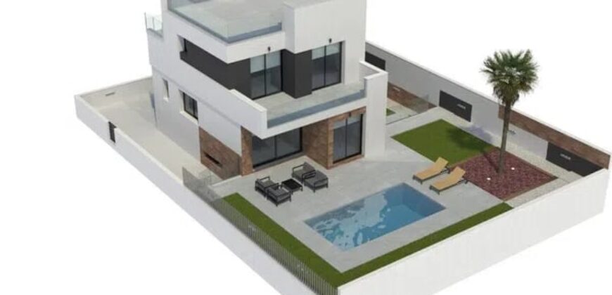 Spain Alicante brand new villa with pool in Coloma sea view RML-02008