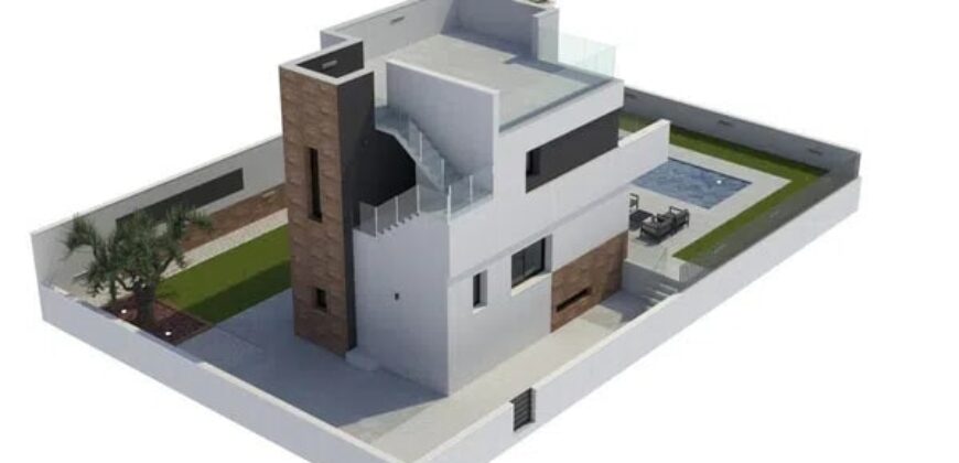 Spain Alicante brand new villa with pool in Coloma sea view RML-02008