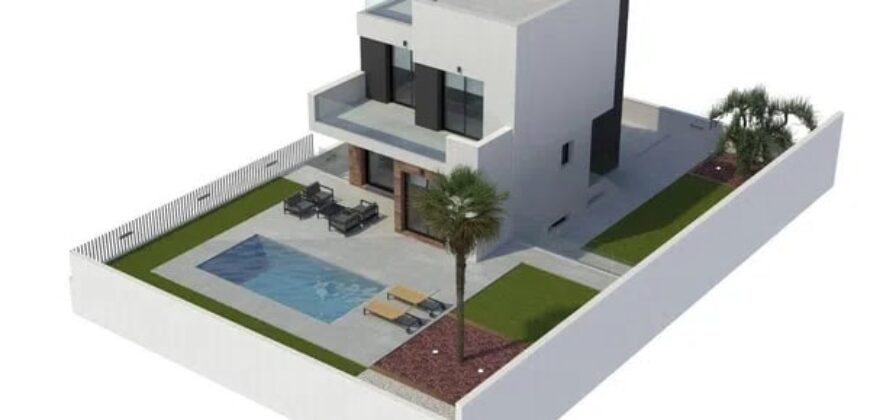 Spain Alicante brand new villa with pool in Coloma sea view RML-02008