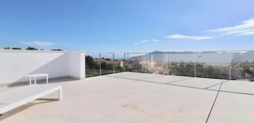 Spain Alicante brand new villa with pool in Coloma sea view RML-02008