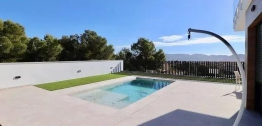 Spain Alicante brand new villa with pool in Coloma sea view RML-02008