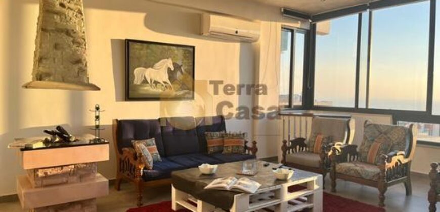 Amchit fully furnished Apartment for rent panoramic view Ref#6269