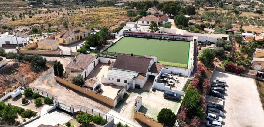 Spain bowling club + restaurant+ business for sale + family home SVM738457