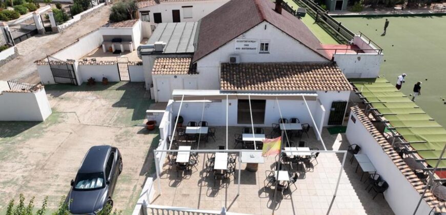 Spain bowling club + restaurant+ business for sale + family home SVM738457