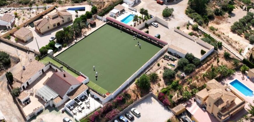 Spain bowling club + restaurant+ business for sale + family home SVM738457