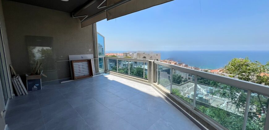 sahel alma renovated apartment for sale with sea view Ref#6275