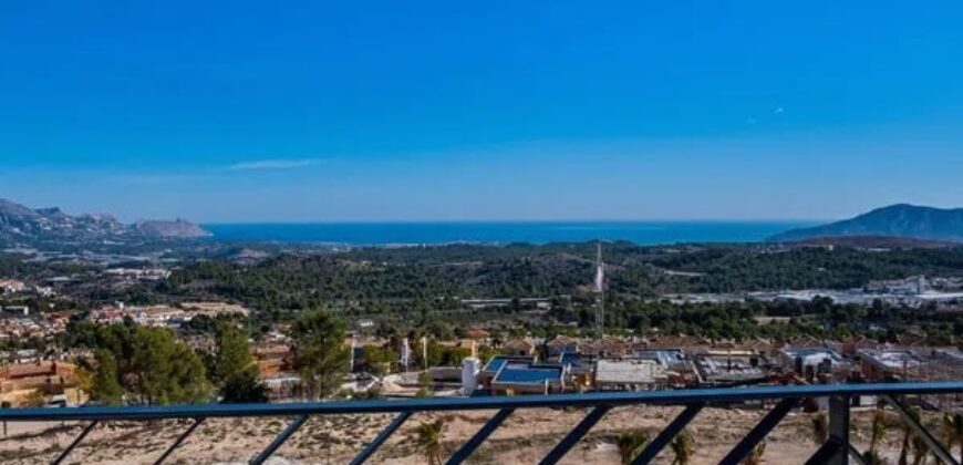 Spain Alicante New villa with magnificent sea views in Polop Hills! 0000076