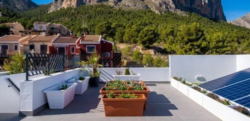 Spain Alicante New villa with magnificent sea views in Polop Hills! 0000076