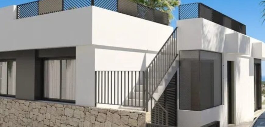 Spain Alicante New villa with magnificent sea views in Polop Hills! 0000076