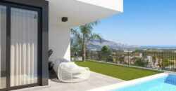 Spain Alicante New villa with magnificent sea views in Polop Hills! 0000076