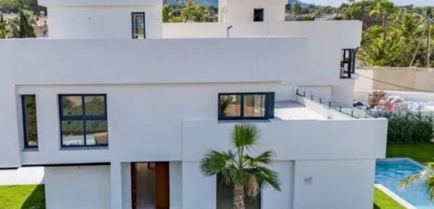 Spain Alicante brand new luxurious villa in L’Albir 000170