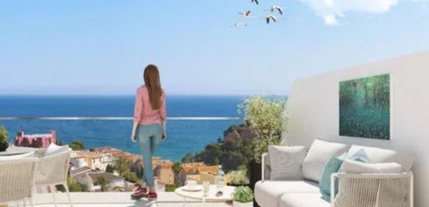 Spain Alicante new project in Canuta with pool, garden and sea view 000171