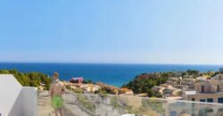 Spain Alicante new project in Canuta with pool, garden and sea view 000171