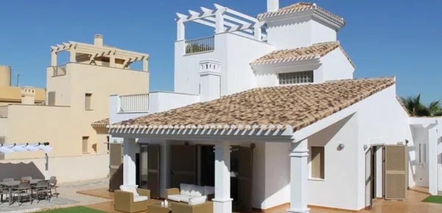 Spain Murcia villa with garden, 100 meters from the beach 3556-00216