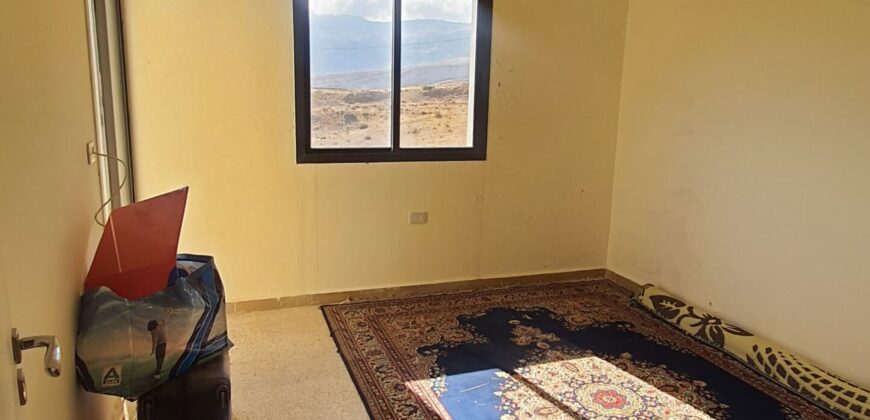 zahle dhour apartment for sale open view, no elevator Ref#6326