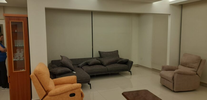 Rabieh Luxurious partially furnished apartment for rent Ref#6287