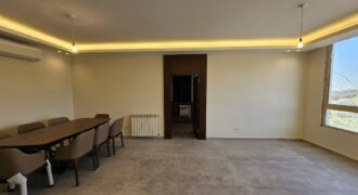 mansourieh semi furnished apartment for sale with view Ref#6313