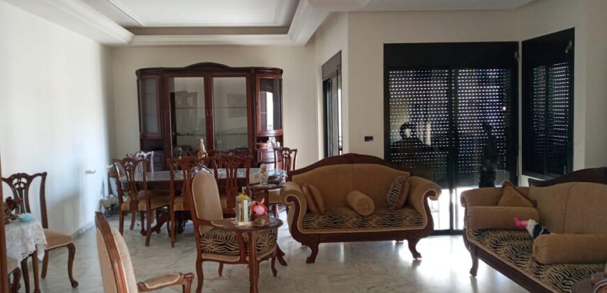 zahle dhour fully furnished apartment for rent open nice view Ref#6315