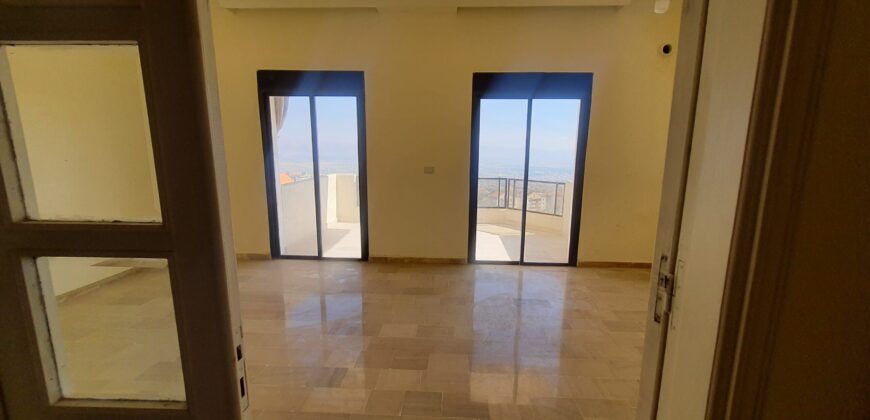 zahle dhour apartment for sale open view, no elevator Ref#6326