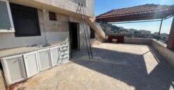 Roumieh spacious duplex for rent with 30m terrace, nice view Ref#6288