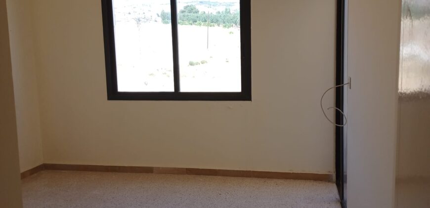 zahle dhour apartment for sale open view, no elevator Ref#6326