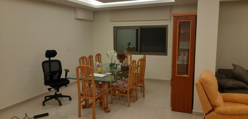 Rabieh Luxurious partially furnished apartment for rent Ref#6287