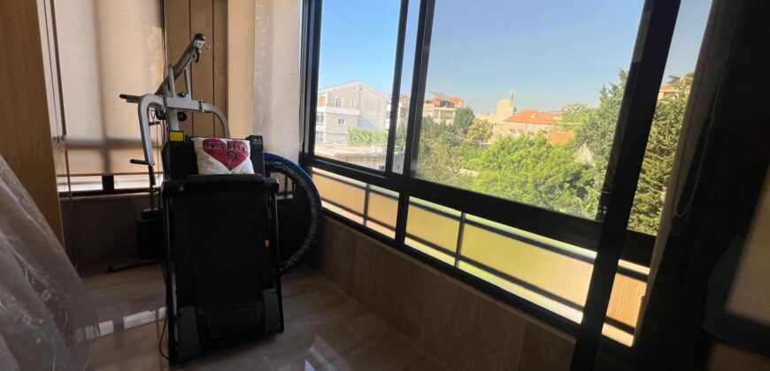 Roumieh spacious duplex for rent with 30m terrace, nice view Ref#6288