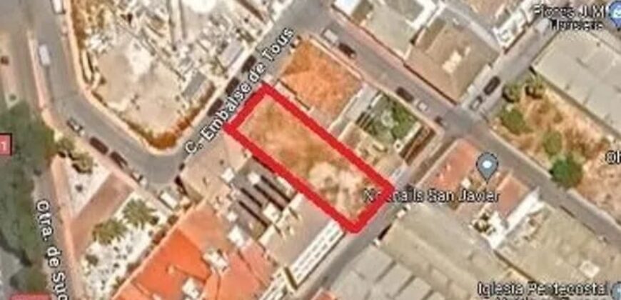 Spain Murcia land 466 sqm for sale in San Javier RML-02215