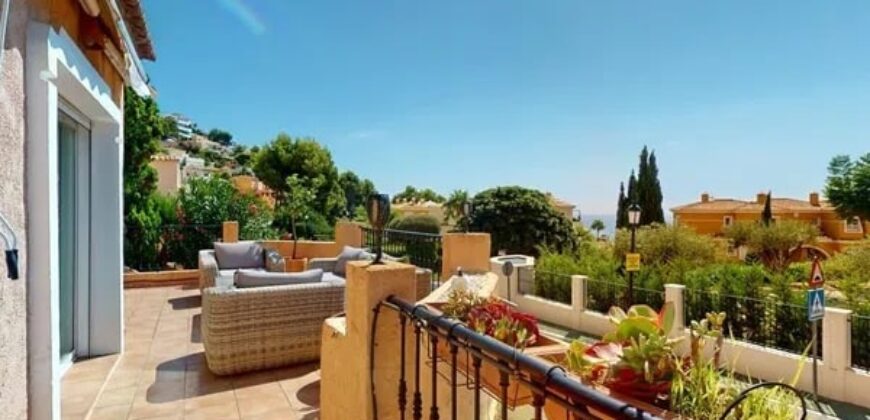 Spain Alicante villa 3 floors with sea view in Altea Hills RML-02217