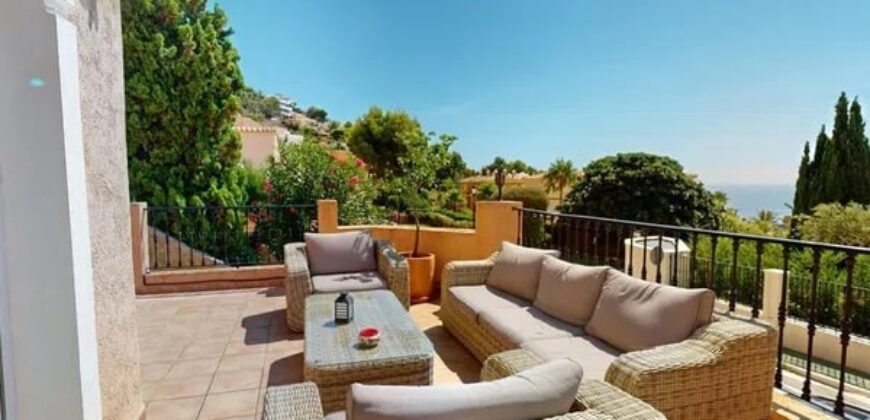 Spain Alicante villa 3 floors with sea view in Altea Hills RML-02217