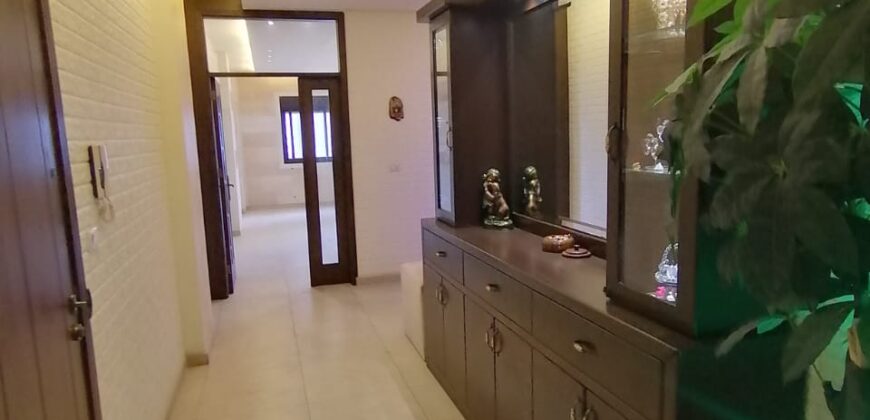 zahle dhour semi furnished apartment for sale Ref#6345