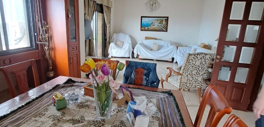 Dbayeh spacious apartment prime location with sea view Ref#6328