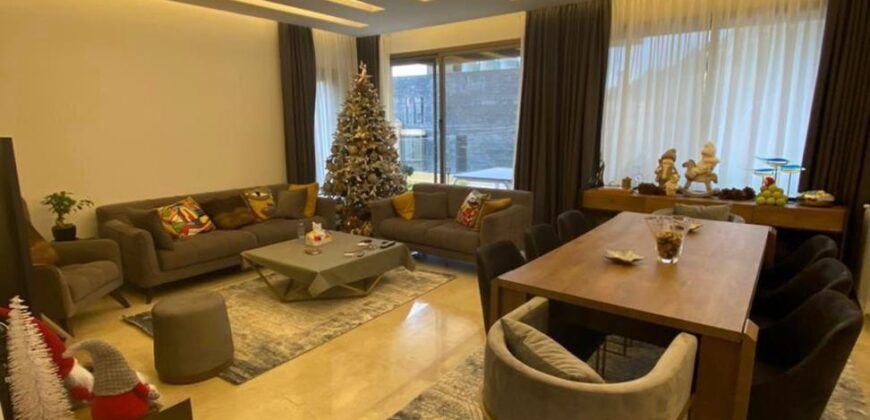 jamhour luxurious apartment 170m with 35m garden & terrace #6372