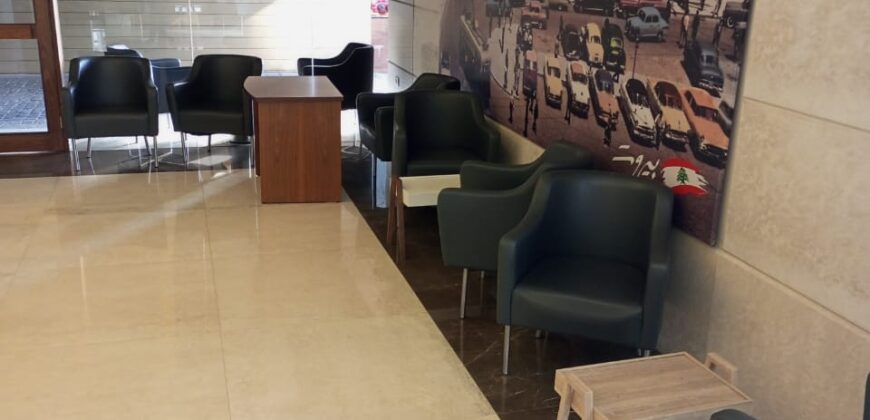 dbayeh office 145 sqm prime location for rent 24h electricity Ref#6407