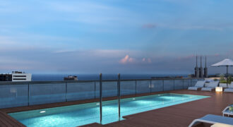 Spain luxurious apartments high end finishes in Badalona, sea view #B2