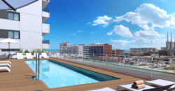 Spain luxurious apartments high end finishes in Badalona, sea view #B13