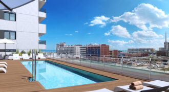 Spain luxurious apartments high end finishes in Badalona, sea view #B13