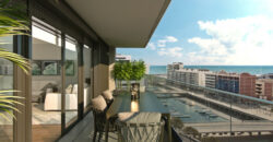 Spain luxurious apartments high end finishes in Badalona, sea view #B13