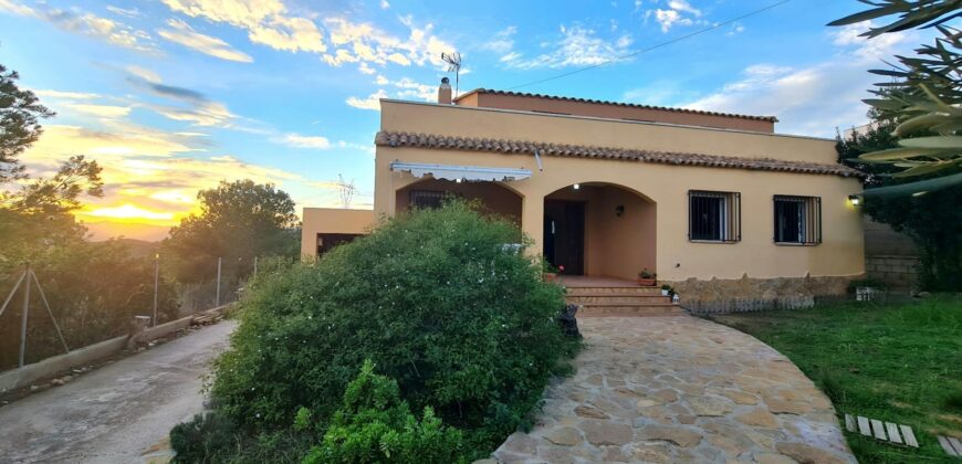 Spain Valencia villa 2 floors with garden & terrace, panoramic views 005565