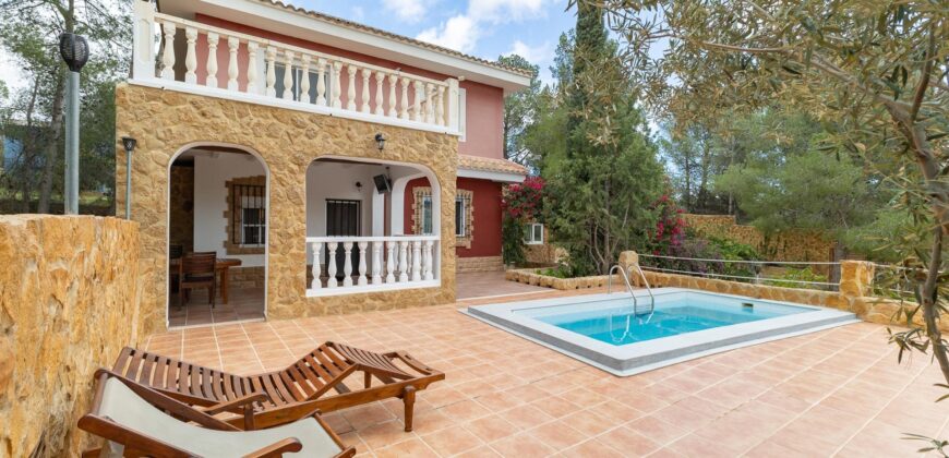 Spain impressive villa 2 floors with terrace, pool and garden 005755