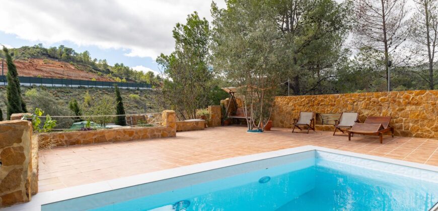 Spain impressive villa 2 floors with terrace, pool and garden 005755