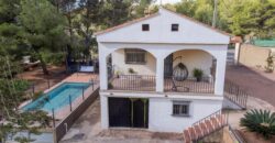 Spain Valencia villa 2 floors with pool, garden & terrace, mountain view 005925