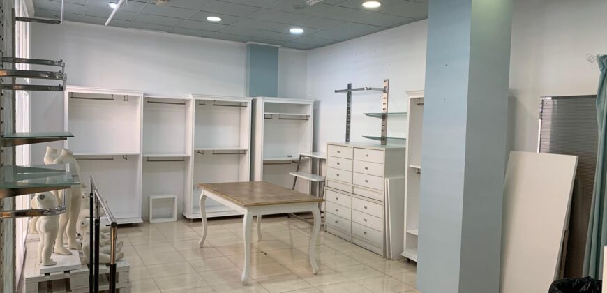 Spain shop in a strategic area of Valencia Excellent investment opportunity 005765