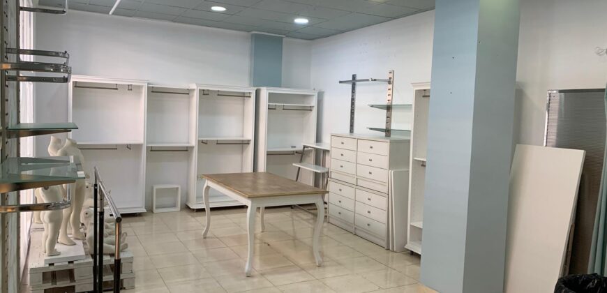 Spain shop in a strategic area of Valencia Excellent investment opportunity 005765