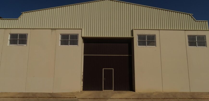 Spain Industrial warehouse + office, truck entrance privileged location 006085